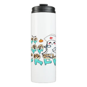 Boo Boo Crew Nurse Halloween Ghost Funny Classic T Thermal Tumbler