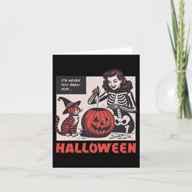 Boo Boo Crew Nurse Halloween Ghost Skeleton Nurses Card (Front)