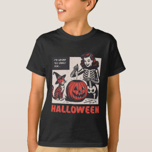 Boo Boo Crew Nurse Halloween Ghost Skeleton Nurses T-Shirt