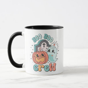 Boo Boo Crew Nurse Halloween Mug