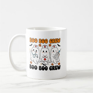 Boo Boo Crew Nurse Halloween Nurse for Women Coffee Mug