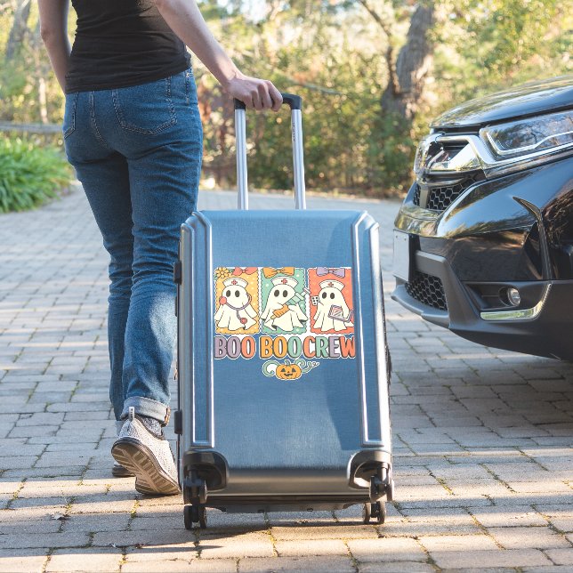 Boo boo crew nurse halloween shirt|nurse shirting  (Suitcase Insitu)