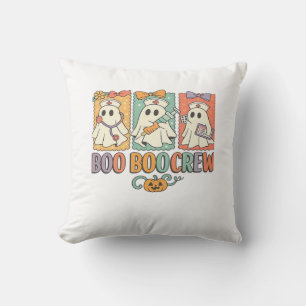 Boo boo crew nurse halloween shirt nurse shirting cushion