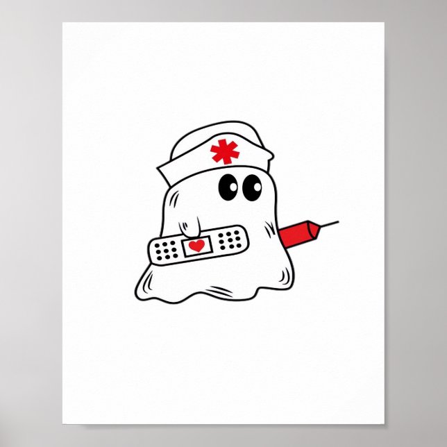 Boo boo crew nurse halloween shirt|nurse shirting  poster (Front)
