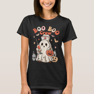 Boo Boo Crew Nurse Medical Halloween Costume  T-Shirt