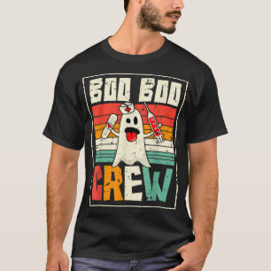Boo Boo Crew Nurse Shirts Funny Halloween Costume 