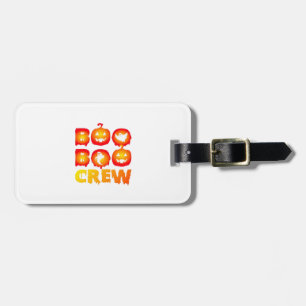 Boo Boo Crew Oversized T-Shirt Luggage Tag