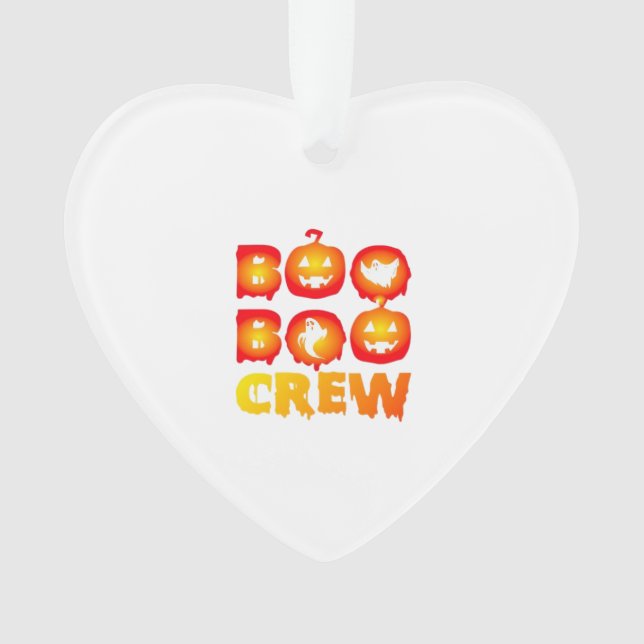 Boo Boo Crew Oversized T-Shirt Ornament (Front)