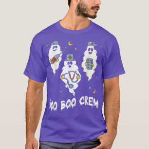 Boo Boo Crew pacu Nurse funny Halloween ER nurses  T-Shirt