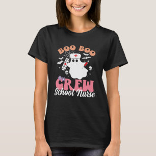 Boo Boo Crew School Nurse Halloween T-Shirt