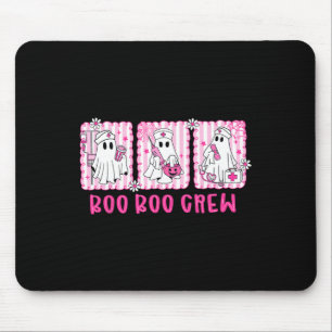 Boo Boo Crew Spooky Season Happy Halloween Funny G Mouse Mat