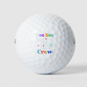 Boo Boo Funny Crew Halloween Doctor Nurse Nursing Golf Balls