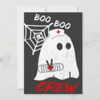 BOO boo nurse crew tee, funny halloween nurse T-Sh