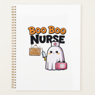 Boo Boo Nurse On Duty Classic T-Shirt Planner