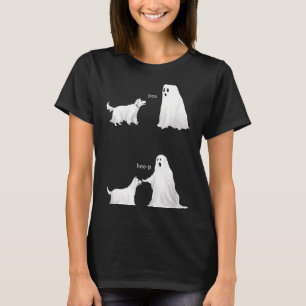 Boo Boo-P Dog Ghost Halloween T-Shirt