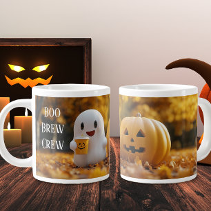 Boo Brew Crew Large Coffee Mug