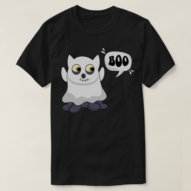 Boo cat T-Shirt (Design Front)