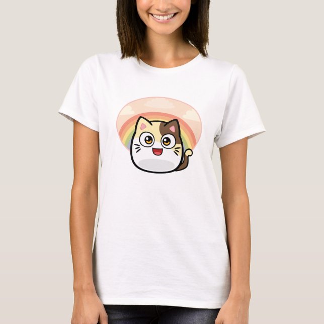 Boo Cat Women T-Shirt (Front)