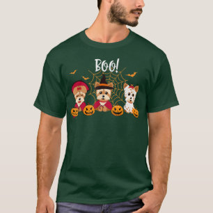 Boo Chihuahua Ghost Dog Pet Animal Halloween Costu T-Shirt