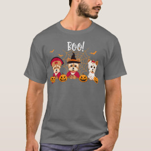 Boo Chihuahua Ghost Dog Pet Animal Halloween Costu T-Shirt