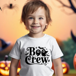 Boo Club Kids Funny Halloween Tshirt