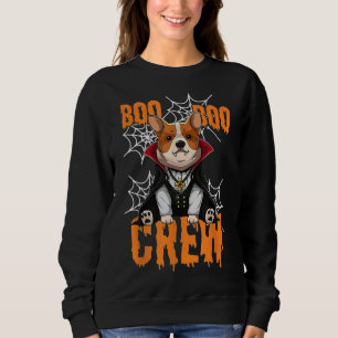 Boo Corgi Vampire Crew Halloween Sweatshirt