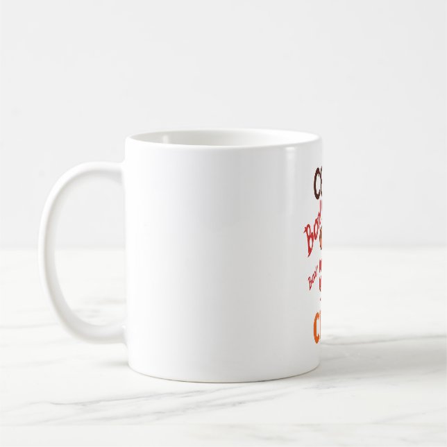 Boo Cousin Crew Halloween Dinosaur Spooky Costume Coffee Mug (Left)