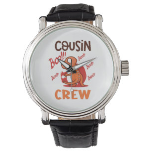 Boo Cousin Crew Halloween Dinosaur Spooky Costume Watch