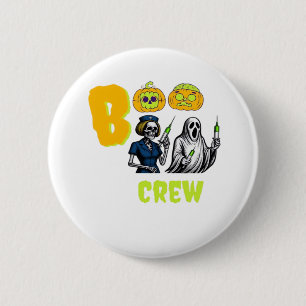 Boo Crew Classic T-Shirt 6 Cm Round Badge