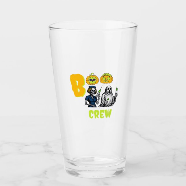 Boo Crew Classic T-Shirt Glass (Front)