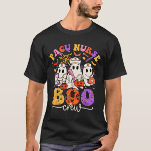 Boo Crew Costume Funny Nurse Ghost Halloween T-Shirt
