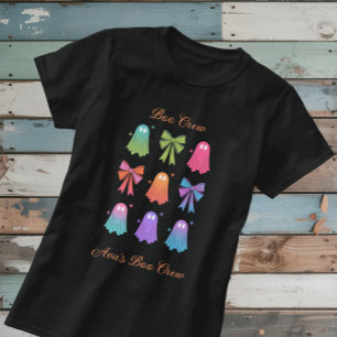 Boo Crew family Ghosts Personalised Spooky Gift T-Shirt