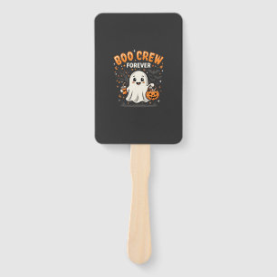 Boo Crew Forever Halloween Ghost Design_1 Hand Fan