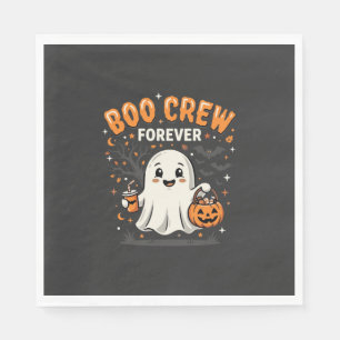 Boo Crew Forever Halloween Ghost Design_1 Napkin