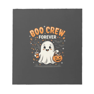 Boo Crew Forever Halloween Ghost Design_1 Notepad