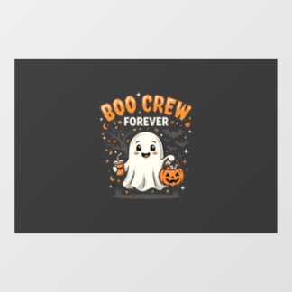 Boo Crew Forever Halloween Ghost Design_1 Window Cling