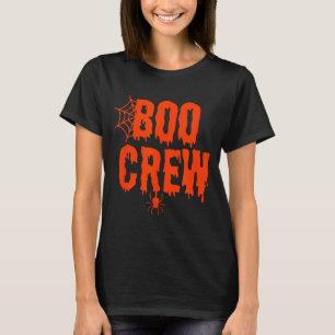 Boo Crew Funny Halloween Shirt For Group Costume F