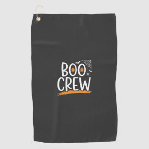 Boo Crew Halloween Ghost Design_1 Golf Towel