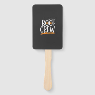 Boo Crew Halloween Ghost Design_1 Hand Fan