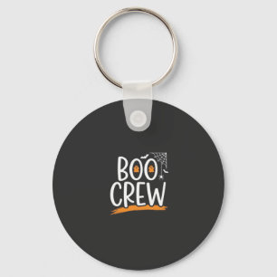 Boo Crew Halloween Ghost Design_1 Key Ring