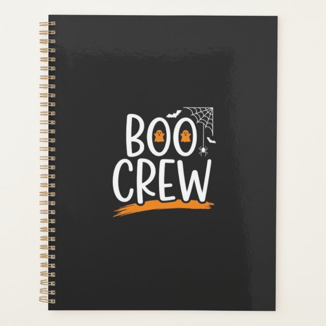Boo Crew Halloween Ghost Design_1 Planner (Front)