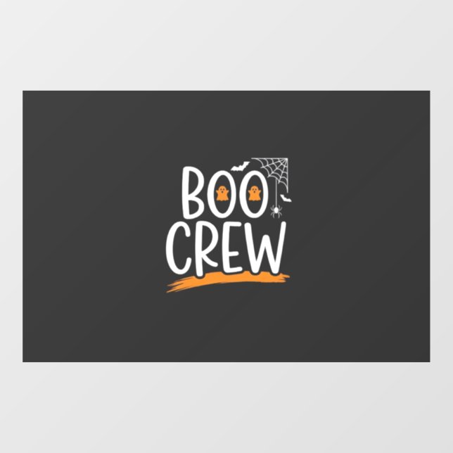 Boo Crew Halloween Ghost Design_1 Window Cling (Sheet)