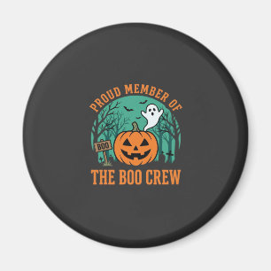Boo Crew Halloween Ghost Pumpkin Design_1 Magnet