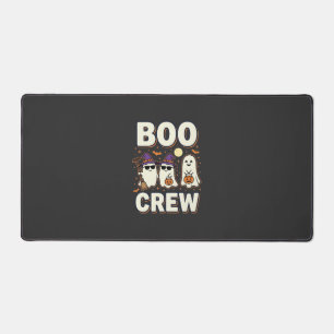 Boo Crew Halloween Ghosts Vector Design_1 Desk Mat