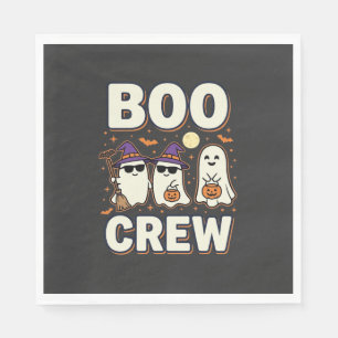 Boo Crew Halloween Ghosts Vector Design_1 Napkin