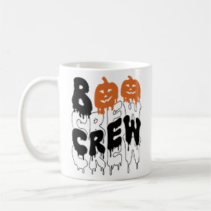 Boo Crew Halloween Matching Family Men's Coffee Mug