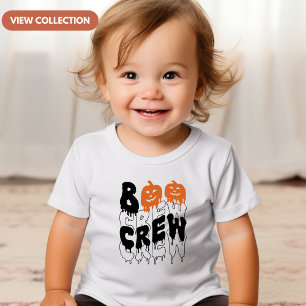 Boo Crew Halloween Matching Family Toddler T-Shirt