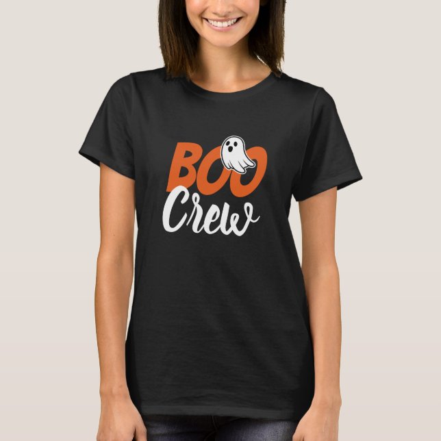 Boo Crew Halloween T-Shirt (Front)