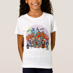 Boo Crew Halloween T-Shirt – Cute Spooky Squad Des