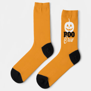 BOO CREW Halloween unisex socks